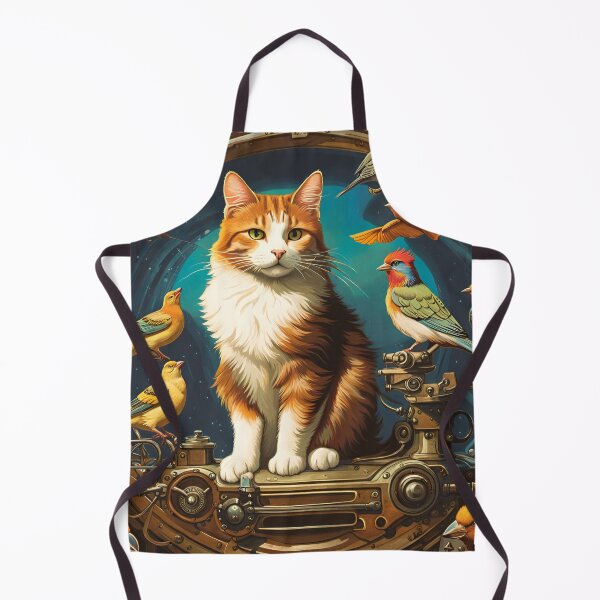 Item preview, Industrial House Cat designed and sold by HabitableMoons.
