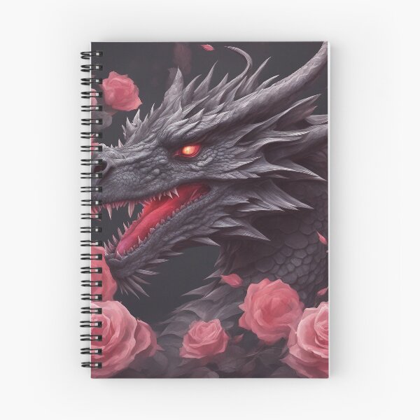 Item preview, Black Dragon İn The Pink Roses designed and sold by FrozenPolarBear.