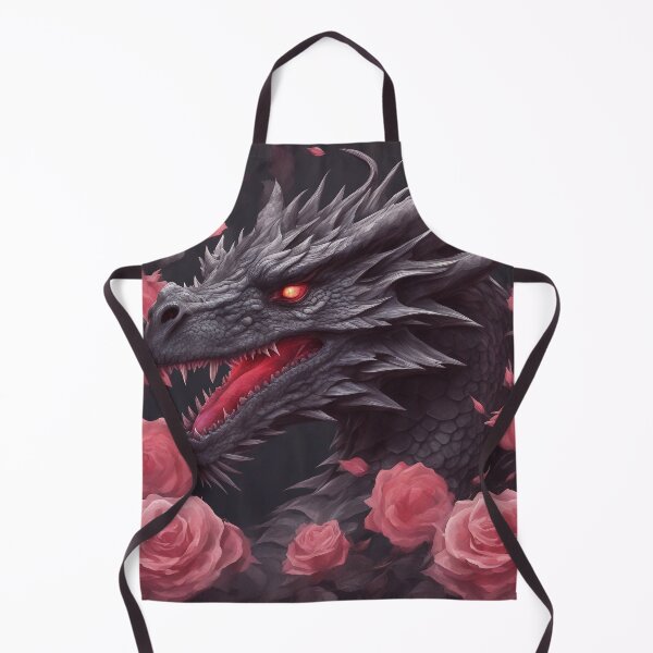 Item preview, Black Dragon İn The Pink Roses designed and sold by FrozenPolarBear.
