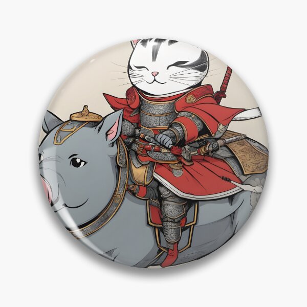 Item preview, cat riding a pig designed and sold by Jambonfromage.