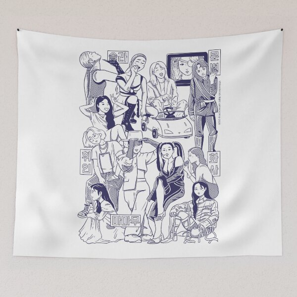 Item preview, Mamamoo 7th Anniversary Shirt designed and sold by Yesulbang 예술방.