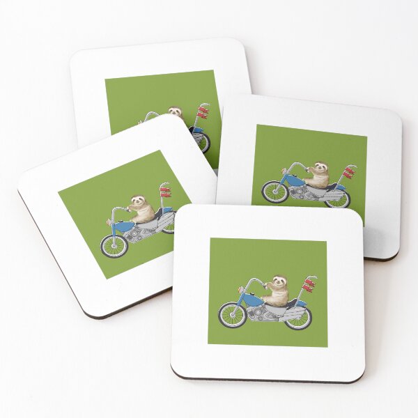 Item preview, Sloth on a Motorcycle designed and sold by Colorcollage.