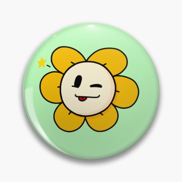 Item preview, Undertale Flowey Face designed and sold by Sagetherookie.