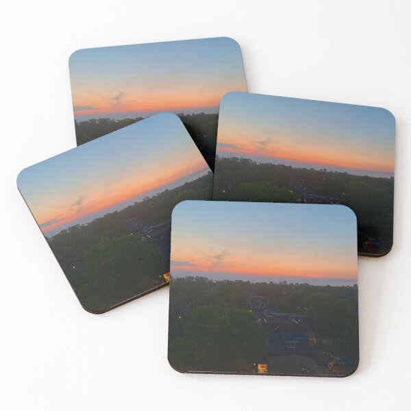 Item preview, Sunrise from a rooftop designed and sold by Tashd2003.
