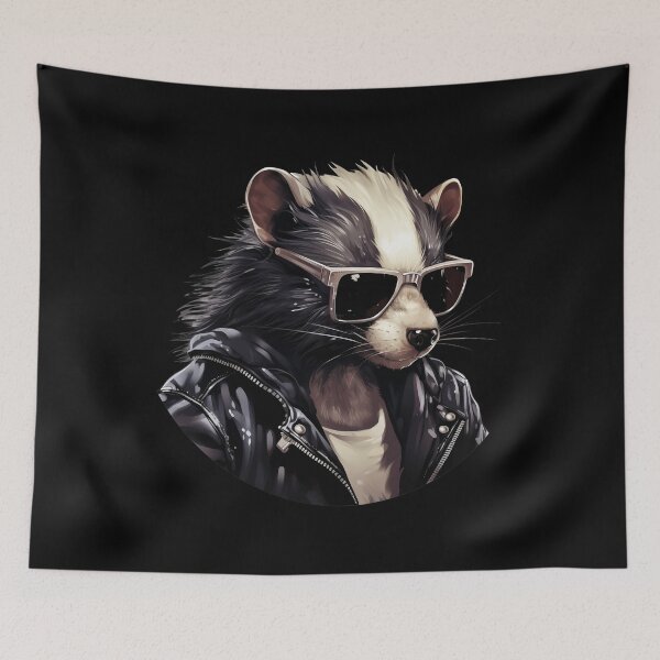 Item preview, Street-Style Skunk | Skunk Lovers designed and sold by DarcoDesigns.