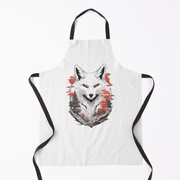 Item preview, White kitsune designed and sold by hamishby.
