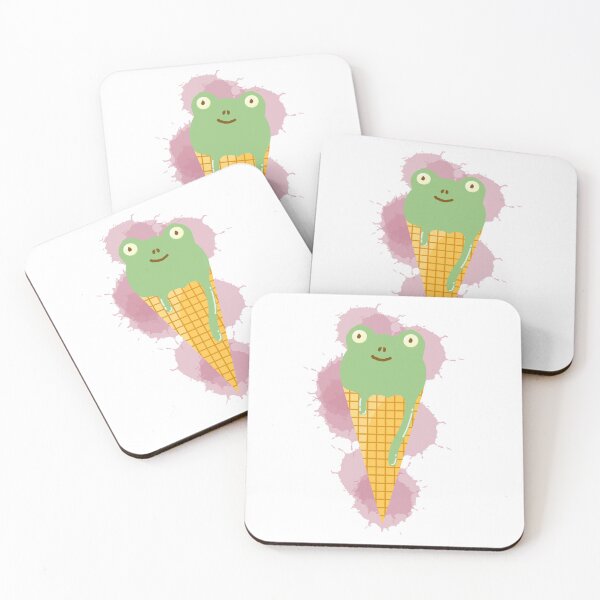 Item preview, froggie ice-cream designed and sold by LaughingCowboys.