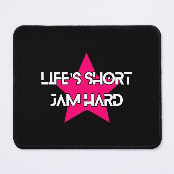 Item preview, Roller Derby Life is Short Jam Hard Jammer designed and sold by Soundpups.