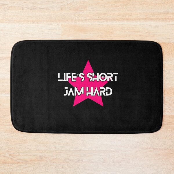 Item preview, Roller Derby Life is Short Jam Hard Jammer designed and sold by Soundpups.