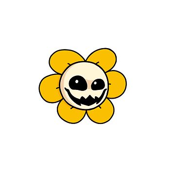 Undertale Flowey Evil Face Magnet for Sale by Sagetherookie