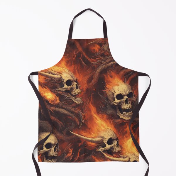 Item preview, Skull İn The Fire designed and sold by FrozenPolarBear.