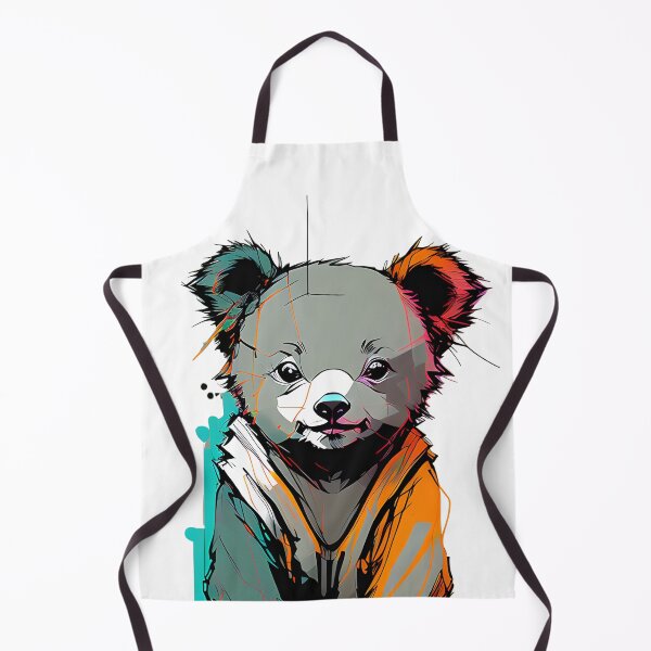 Item preview, Orange and Teal Koala Bear  designed and sold by CJMarchese.