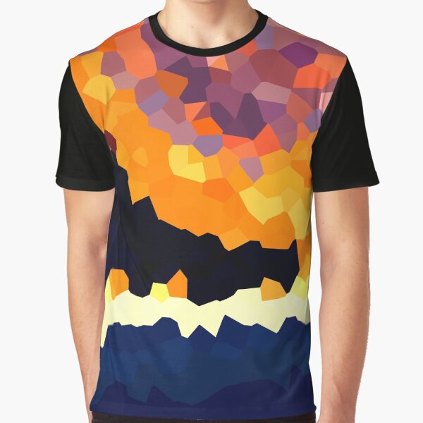 Item preview, Beach Abstract Maximalist Style - Ocean Sand Mountain Pretty Sky 5 of 8 designed and sold by Beachy.