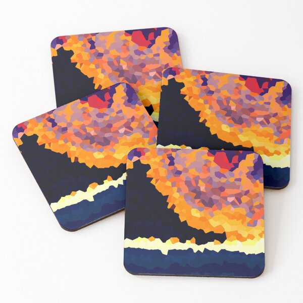 Item preview, Beach Abstract Maximalist Style - Ocean Sand Mountain Pretty Sky 5 of 8 designed and sold by Beachy.