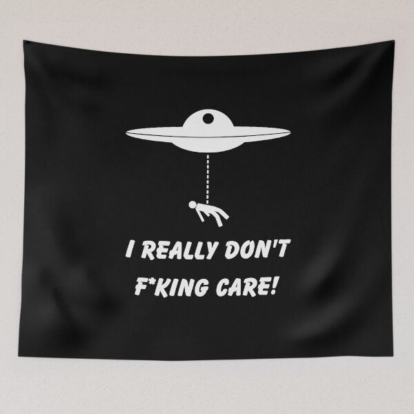 Item preview, I really don't f*king care designed and sold by NiceSign.
