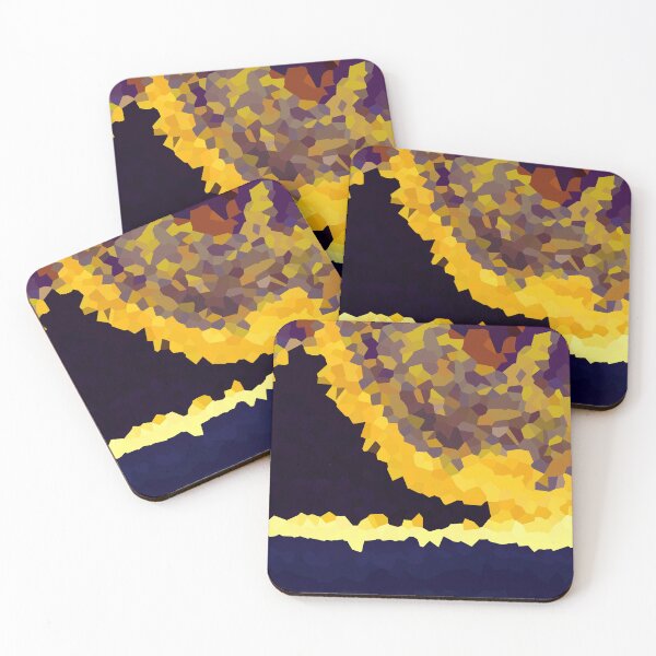 Item preview, Beach Abstract Maximalist Style - Ocean Sand Mountain Pretty Sky 6 of 8 designed and sold by Beachy.