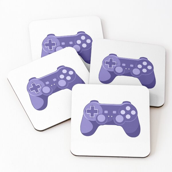 Artikelvorschau, Blaues Gamepad monochromatisch entworfen und verkauft von versusreality.