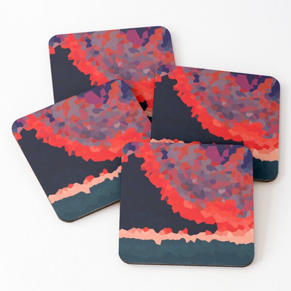 Item preview, Beach Abstract Maximalist Style - Ocean Sand Mountain Pretty Sky 7 of 8 designed and sold by Beachy.