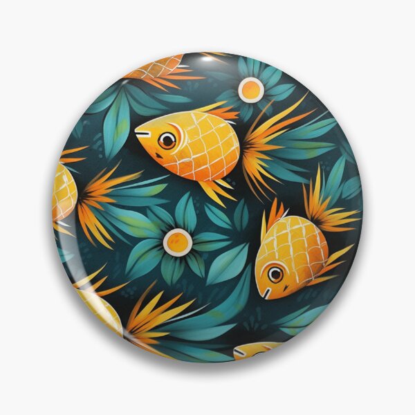 Item preview, "PINEAPPLE FISH"  designed and sold by HUNZINATOR.