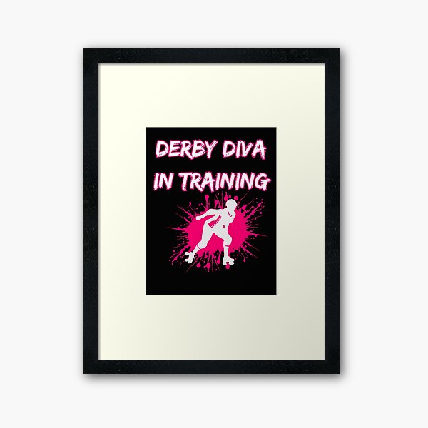 Item preview, Roller Derby Derby Diva In Training Junior Leagues designed and sold by Soundpups.