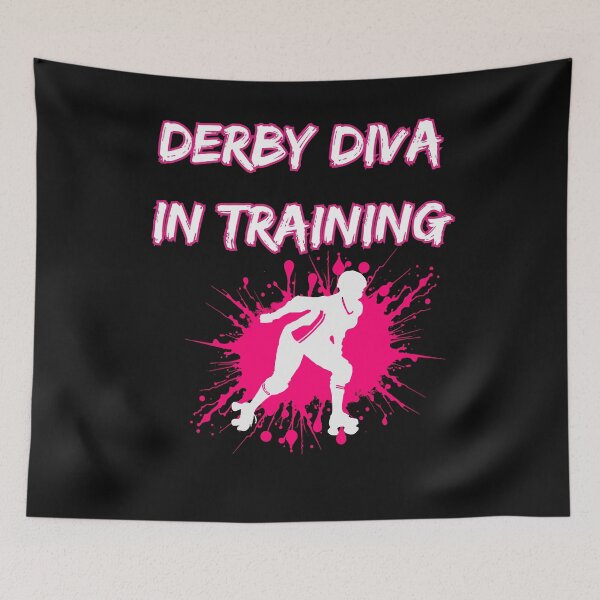 Item preview, Roller Derby Derby Diva In Training Junior Leagues designed and sold by Soundpups.