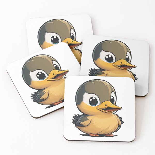 Item preview, cute duck  designed and sold by StickerguyYYY.