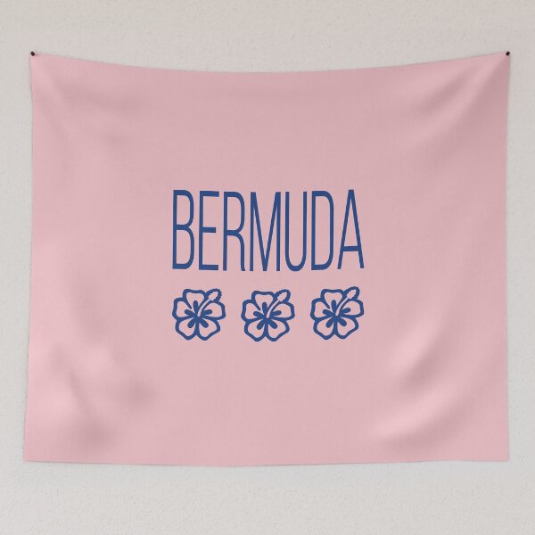 Item preview, Bermuda Bold Three Flowers Color designed and sold by TinyStarAmerica.