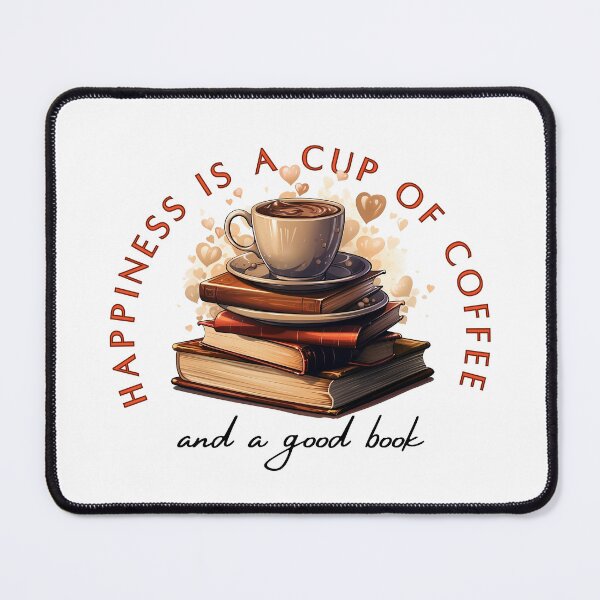 Item preview, Happiness Is a Cup of Coffee & Book designed and sold by André Botes.