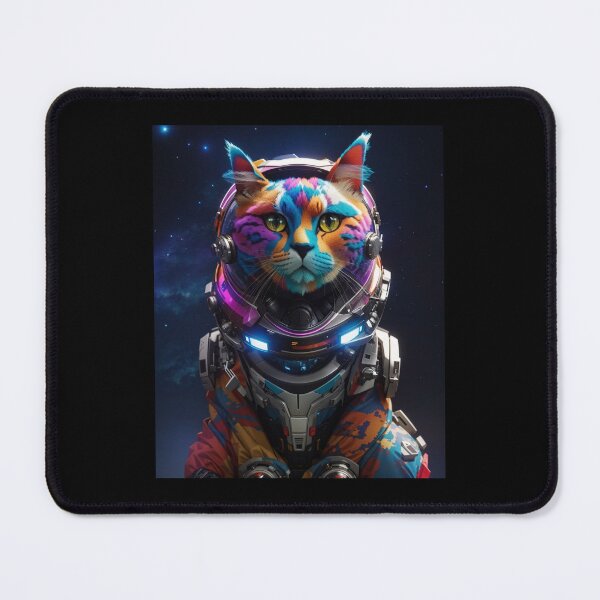 Item preview, Colorful Space Cat designed and sold by unlmtdart.