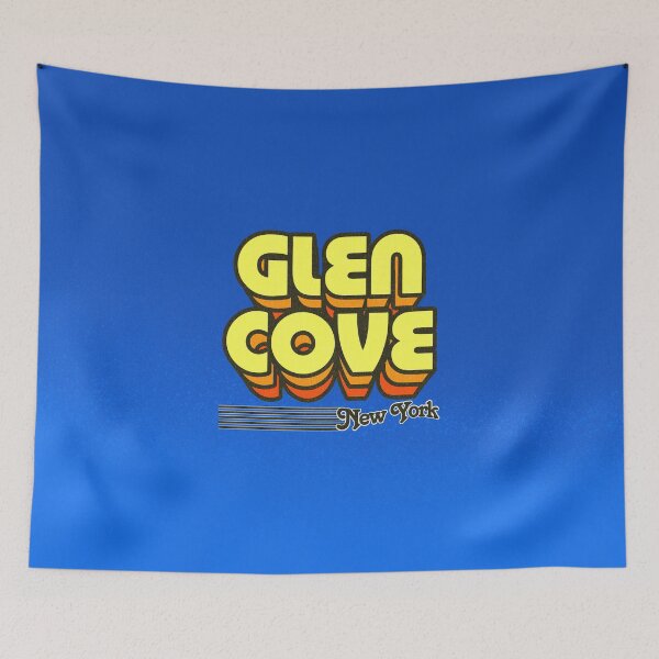 Item preview, Glen Cove, New York | Retro Stripes designed and sold by retroready.