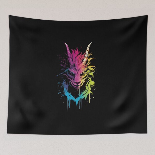 Item preview, MULTICOLORED DRAGON designed and sold by Ebuch007.