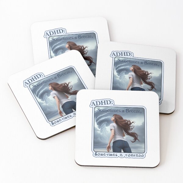 Item preview, ADHD: A Breeze or  ATornado designed and sold by NaughtyDragon.