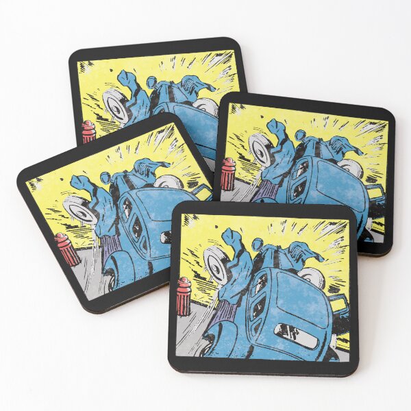 Item preview, Vintage comic panel 1940's. Crash! designed and sold by Ricogfx.