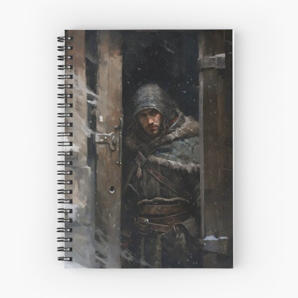 Item preview, Winter's Threshold: A Narrative of Snow and Mystery designed and sold by ArtByKattie.