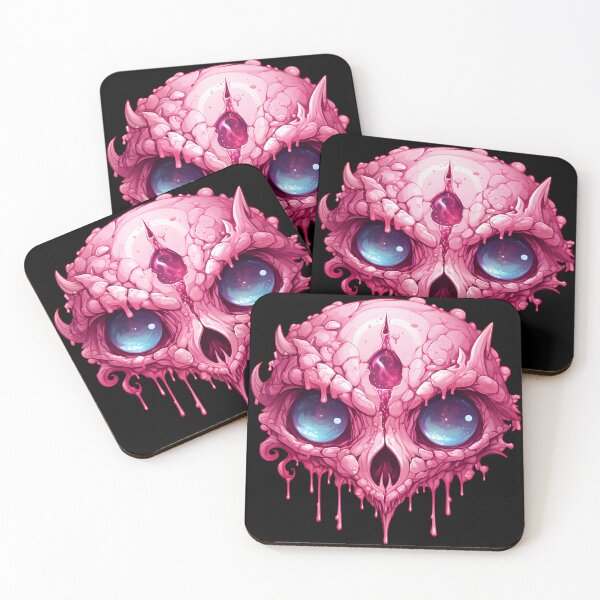 Item preview, Creepy Cute Pink Slimy Skull designed and sold by 20th-eclipse.