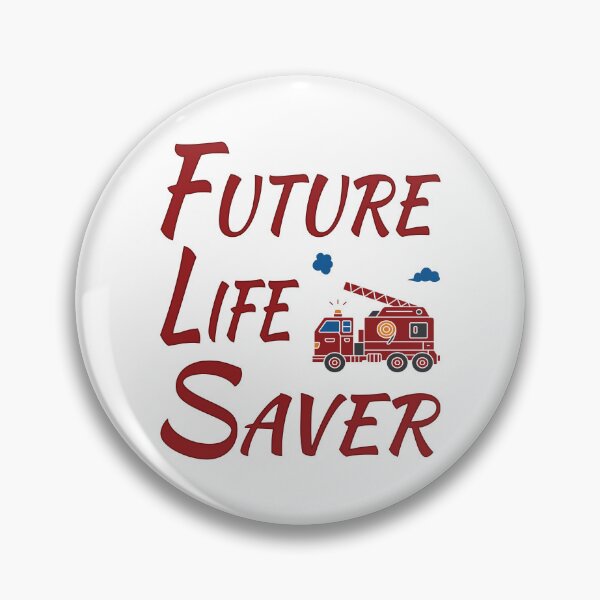 Item preview, Future Life Saver with firetruck designed and sold by Line2Rhyme.