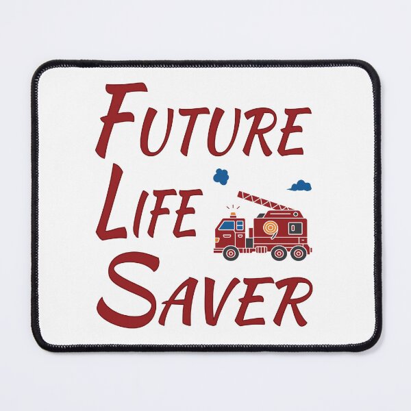 Item preview, Future Life Saver with firetruck designed and sold by Line2Rhyme.