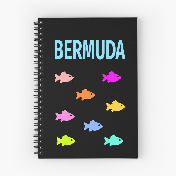 Item preview, Bermuda Colorful Fish School Dark Color designed and sold by TinyStarAmerica.