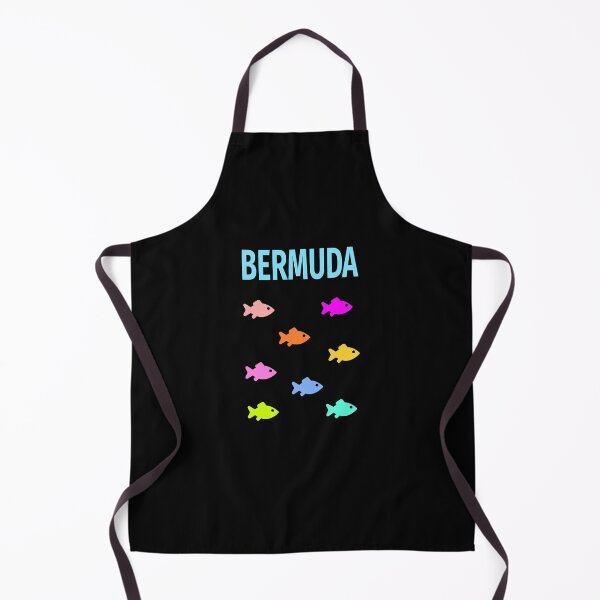 Item preview, Bermuda Colorful Fish School Dark Color designed and sold by TinyStarAmerica.