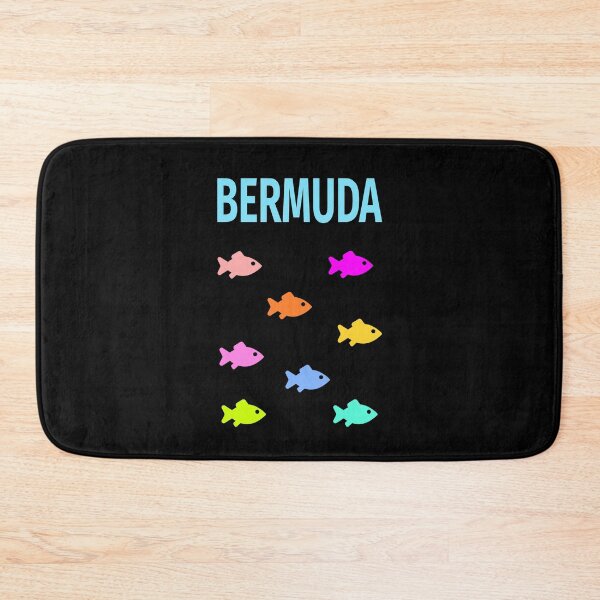 Item preview, Bermuda Colorful Fish School Dark Color designed and sold by TinyStarAmerica.