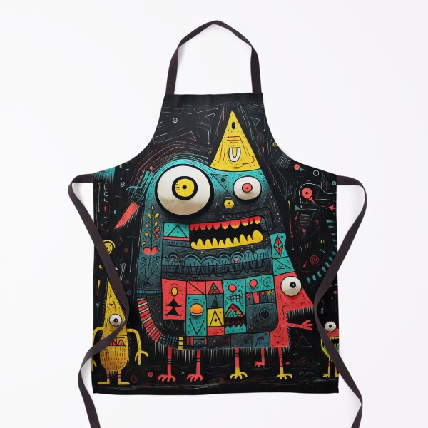 Item preview, Whimsical Geometric Monster: Colorful Creatures designed and sold by lordyswiss.