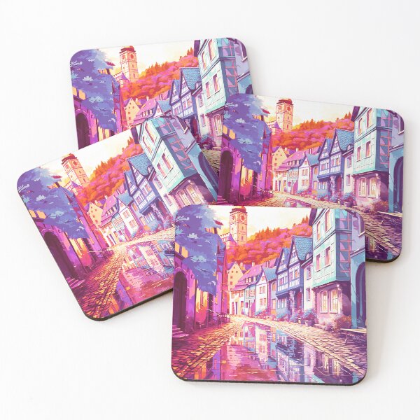 Item preview, Miltenberg Town, Germany, Ai Generated Art - A Timeless Tapestry of Bavarian Charm designed and sold by studioSharonKay.