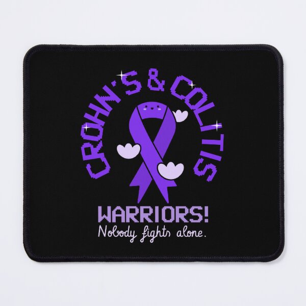 Item preview, Crohn's & Colitis Warriors! Nobody Fights alone T-Shirt  designed and sold by Rodayna Elnaggar.