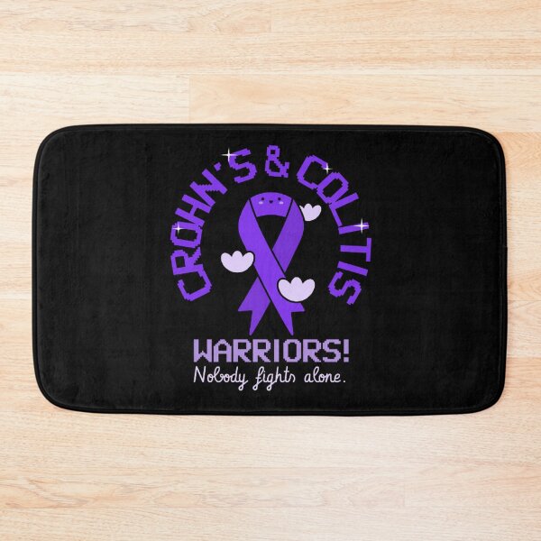 Item preview, Crohn's & Colitis Warriors! Nobody Fights alone T-Shirt  designed and sold by Rodayna Elnaggar.