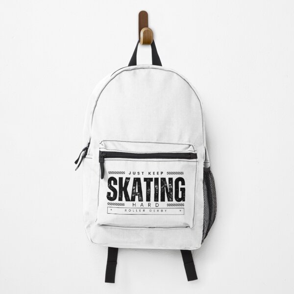 Item preview, Roller Derby Just Keep Skating Hard (Black) designed and sold by Soundpups.