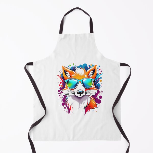 Item preview, Colorful and smart red fox designed and sold by tinytwist.