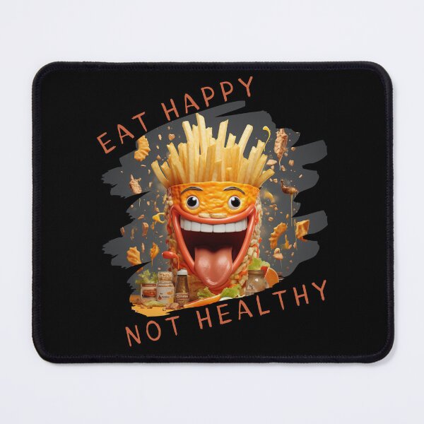 Item preview, Eat Happy not Healthy designed and sold by Chmielayka.