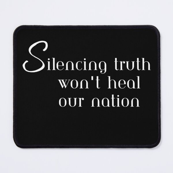 Item preview, Silencing truth won't heal our nation, T-Shirt designed and sold by MeatLuvers.