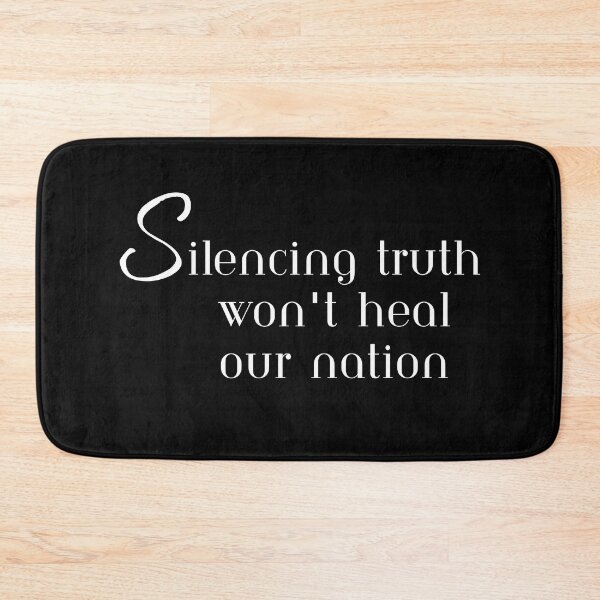 Item preview, Silencing truth won't heal our nation, T-Shirt designed and sold by MeatLuvers.