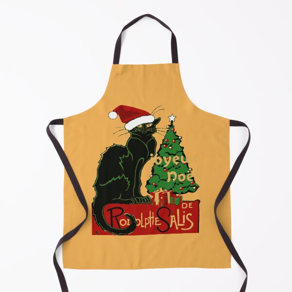 Item preview, Joyeux Noel Le Chat Noir Spoof With Yule Tree v2 designed and sold by taiche.